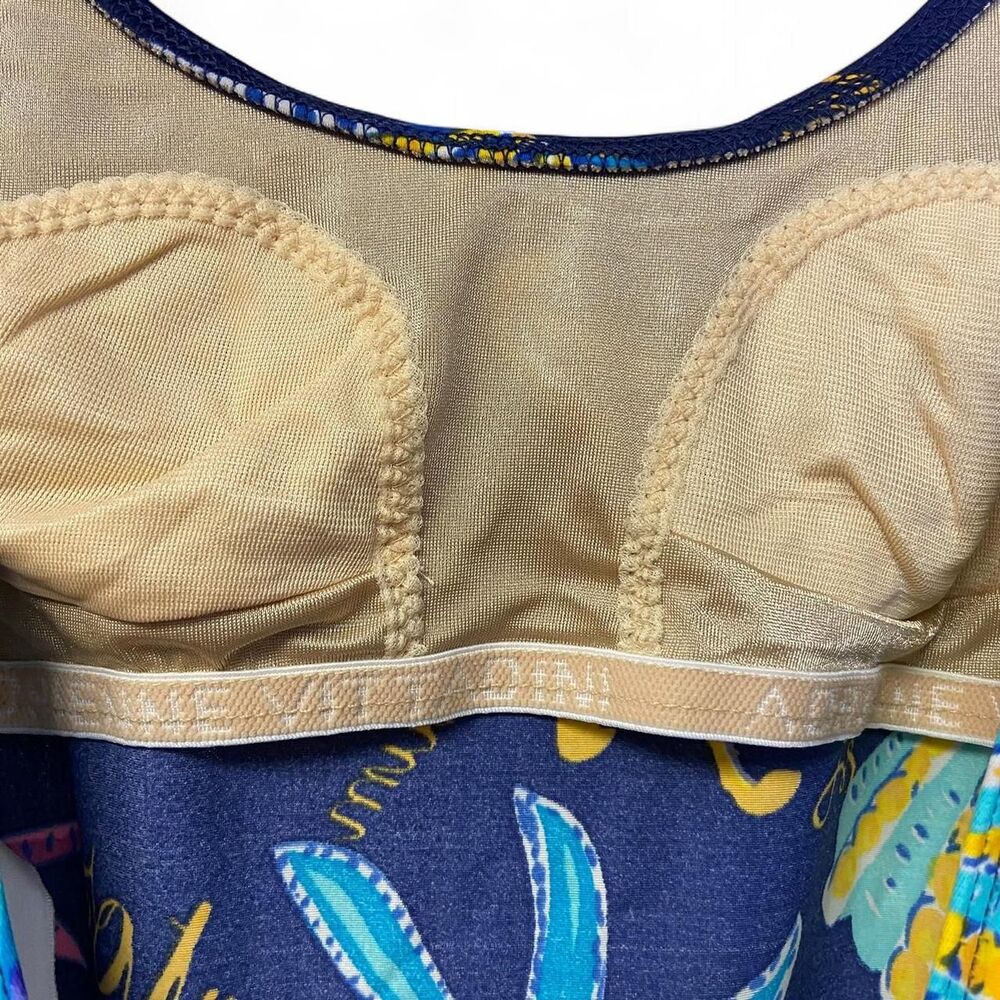 Vintage 90s Adrienne Vittadini one piece swimsuit size 6 - Picture 6 of 8